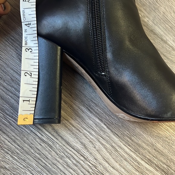 Saks Fifth Avenue Genuine Leather Booties - Picture 10 of 13